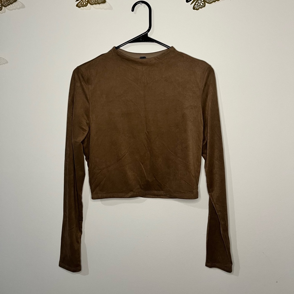 Suede Top